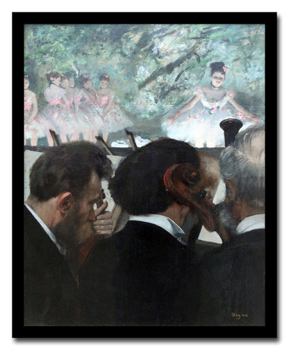 Orchestra Musicians (1872) by Edgar Degas