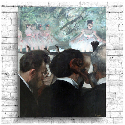 Orchestra Musicians (1872) by Edgar Degas