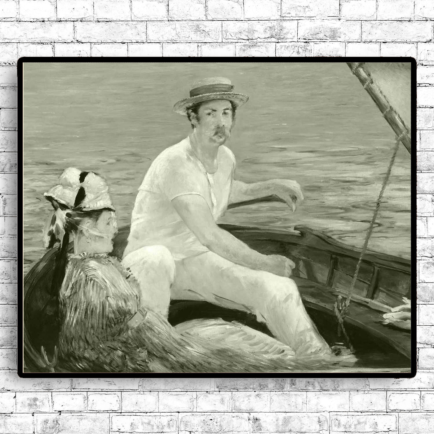 ZZ-Boating by Edourd Manet 1879 - Through Filters