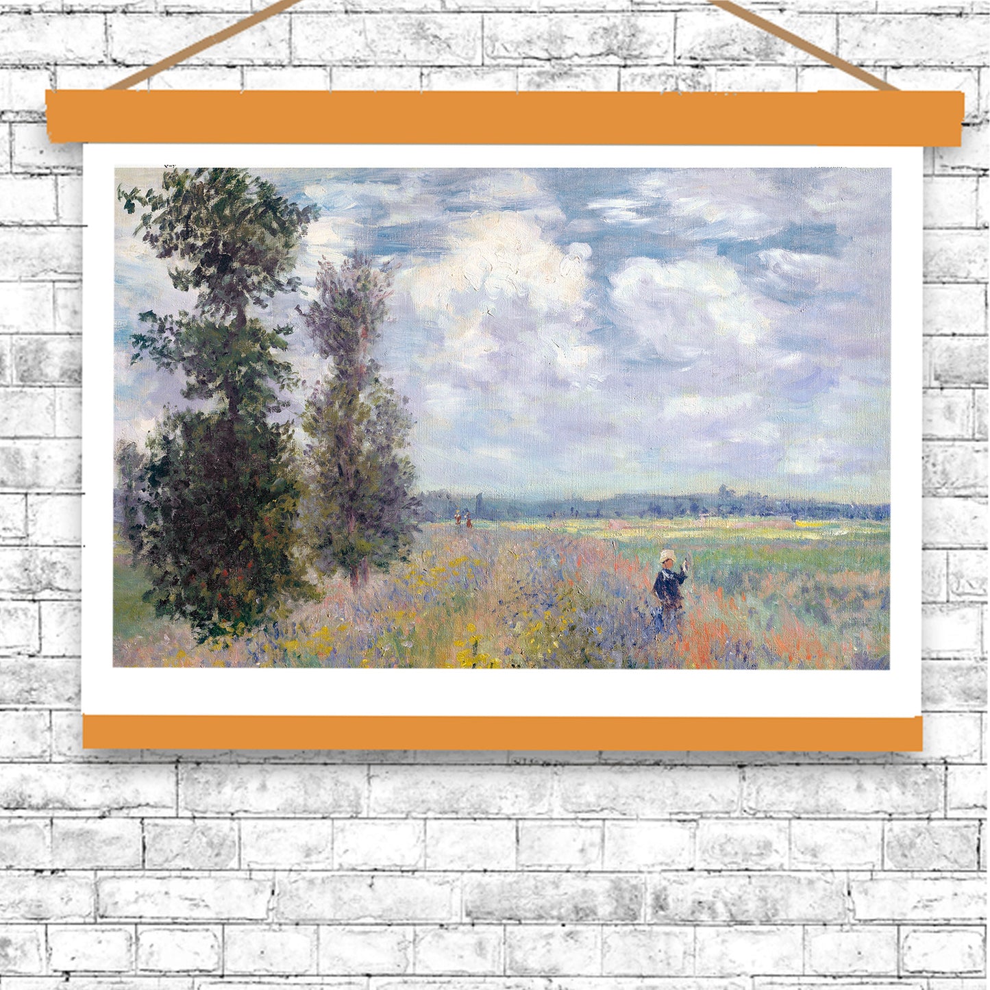 Poppy Field by Claude Monet