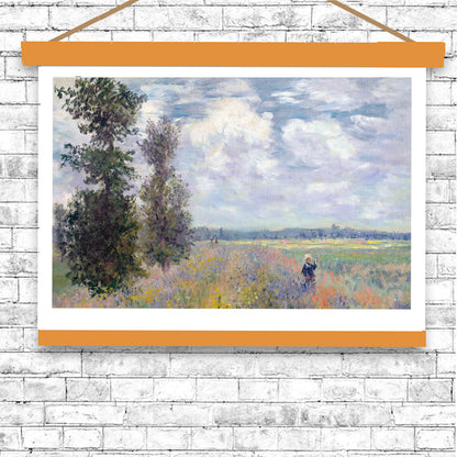 Poppy Field by Claude Monet