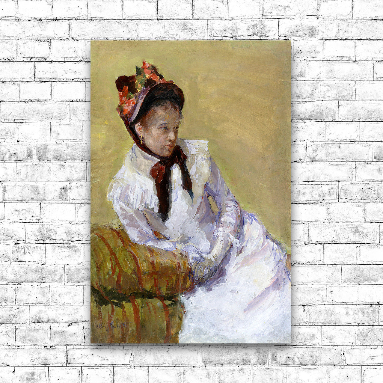 Portrait of the Artist (1878) by Mary Casset
