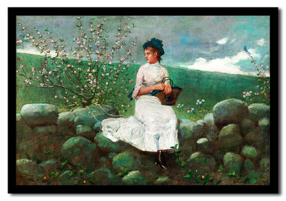 Peach Blossoms (1878) by Winslow Homer