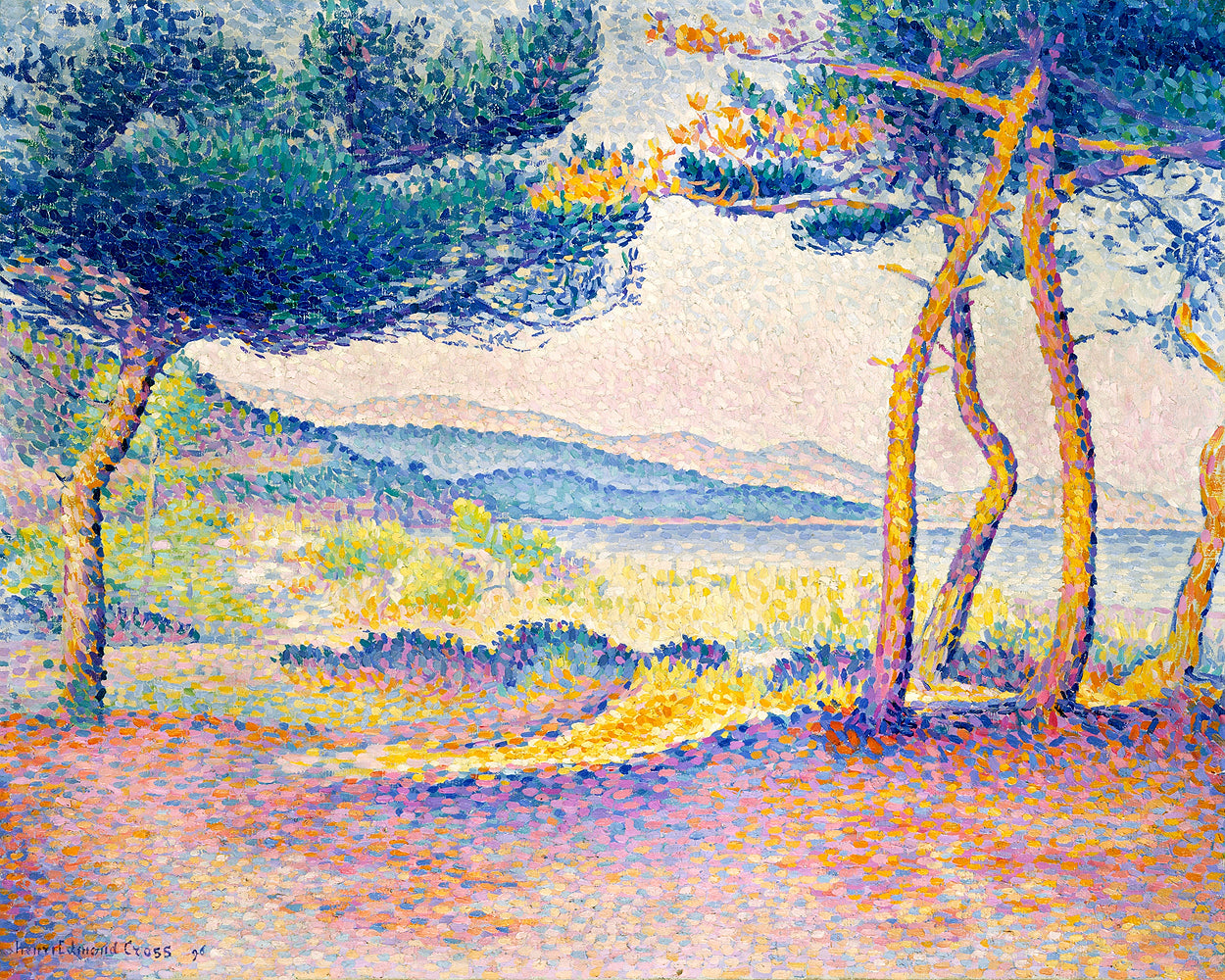 Pines Along the Shore (1896) by Henri Cross