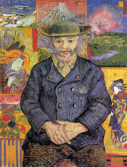 Portrait of Père Tanguy (1887) by Vincent van Gogh