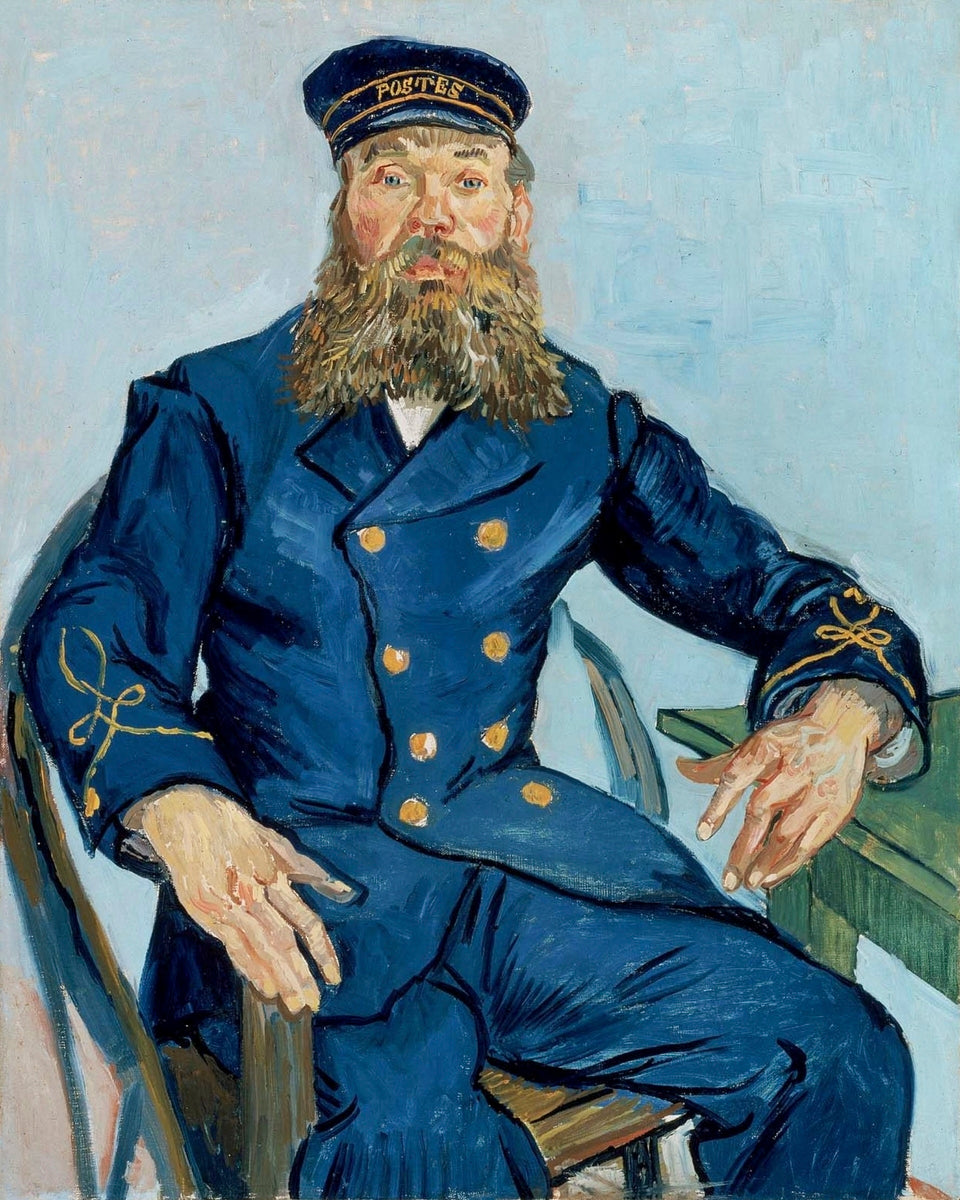 Portrait of the Postman Joseph Roulin (1888) by Vincent van Gogh