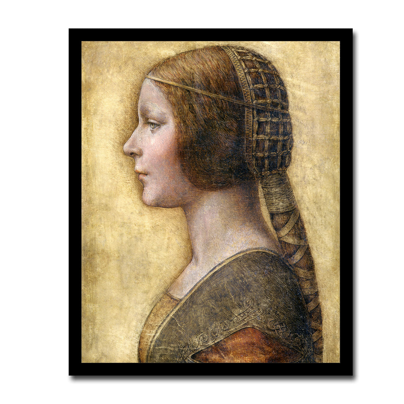 Profile of a Young Fiancée (1495) by Leonardo Di Vinci