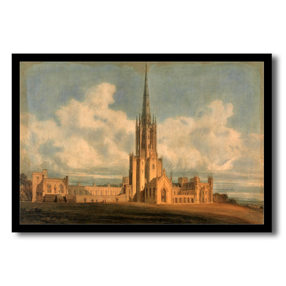 Projected Design for Fonthill Abbey, Wiltshire by J.M.W. Turner