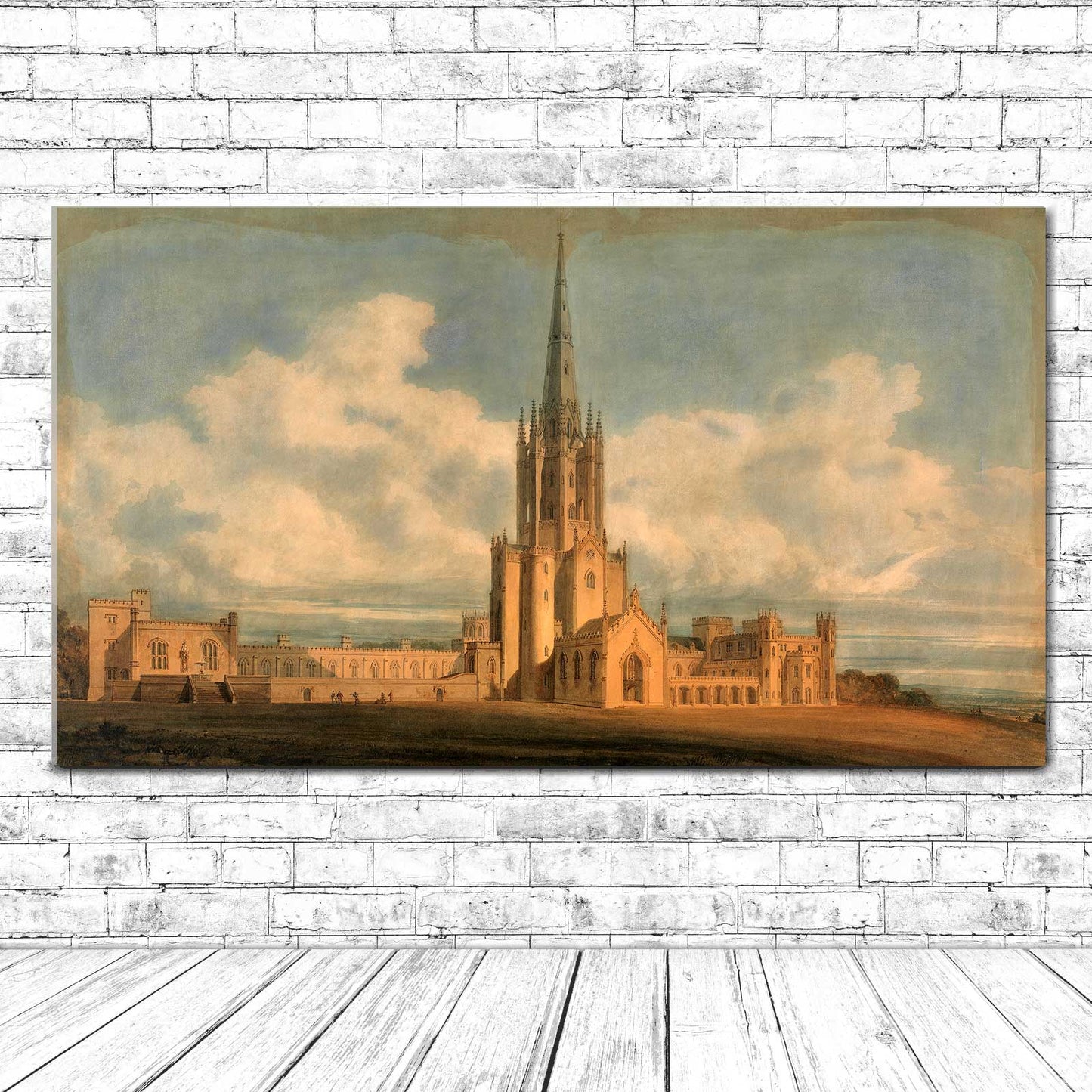 Projected Design for Fonthill Abbey, Wiltshire by J.M.W. Turner