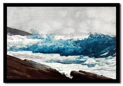 Prout’s Neck, Breakers (1883) by Winslow Homer