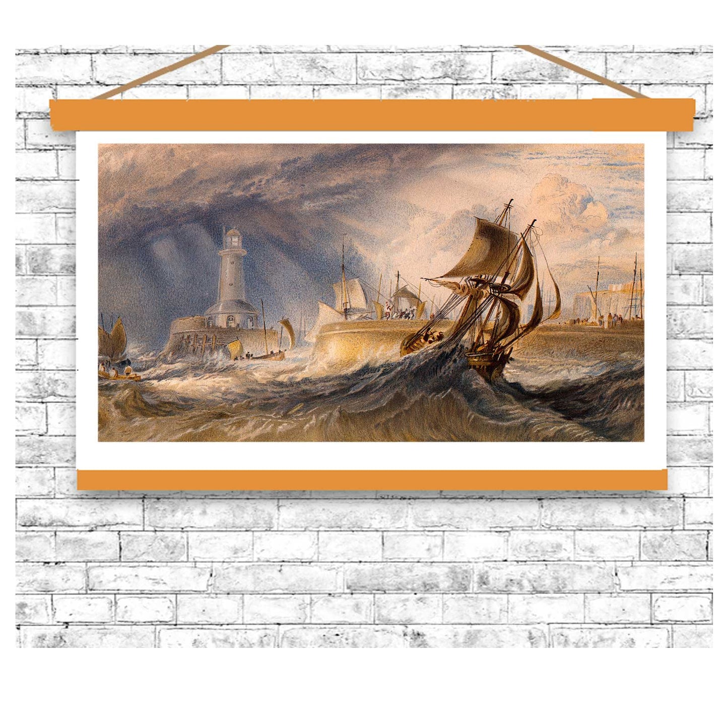 Ramsgate by J.M.W. Turner - Buy Print Only or Mounted with Choice of Accent Color