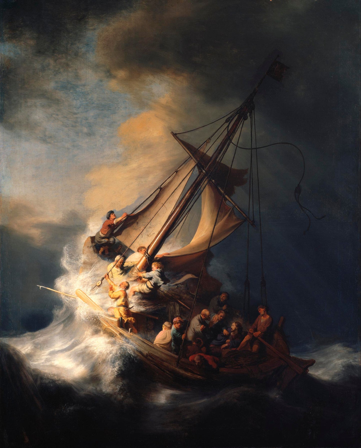 The Storm on the Sea of Galilee by Rembrandt van Rijn - A New Look