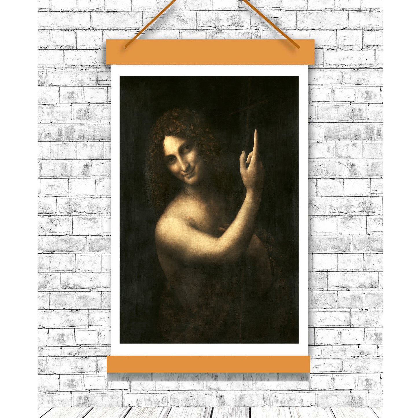 Saint John the Baptist (1513-1516) by Leonardo Di Vinci