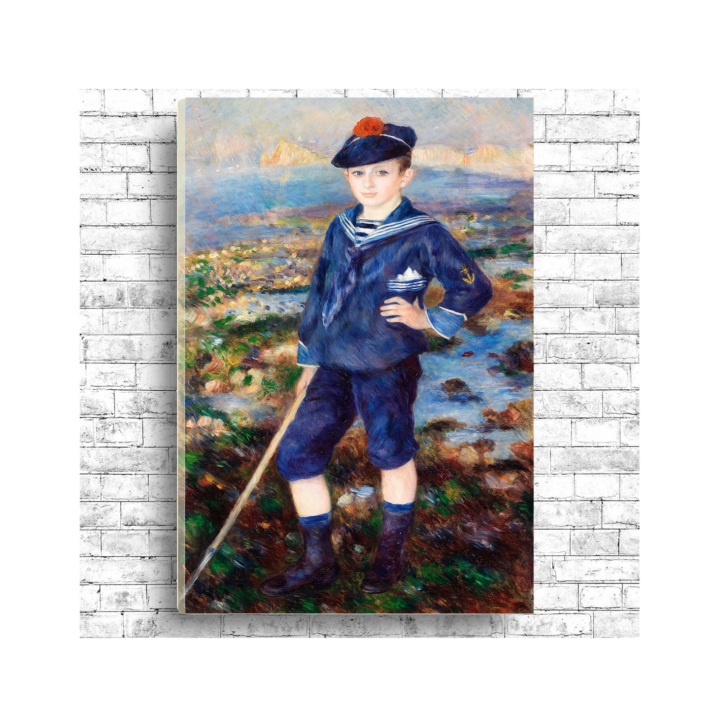 Sailor Boy by Pierre Renoir - Buy Print Only or Mounted with Choice of Accent Color