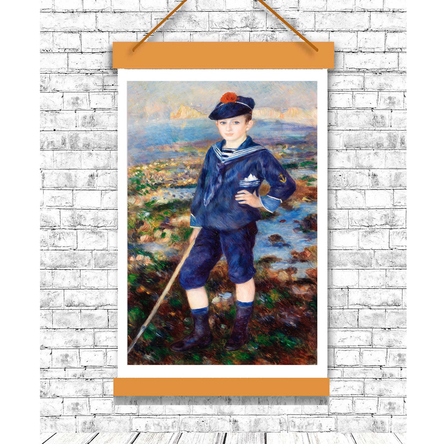 Sailor Boy by Pierre Renoir - Buy Print Only or Mounted with Choice of Accent Color