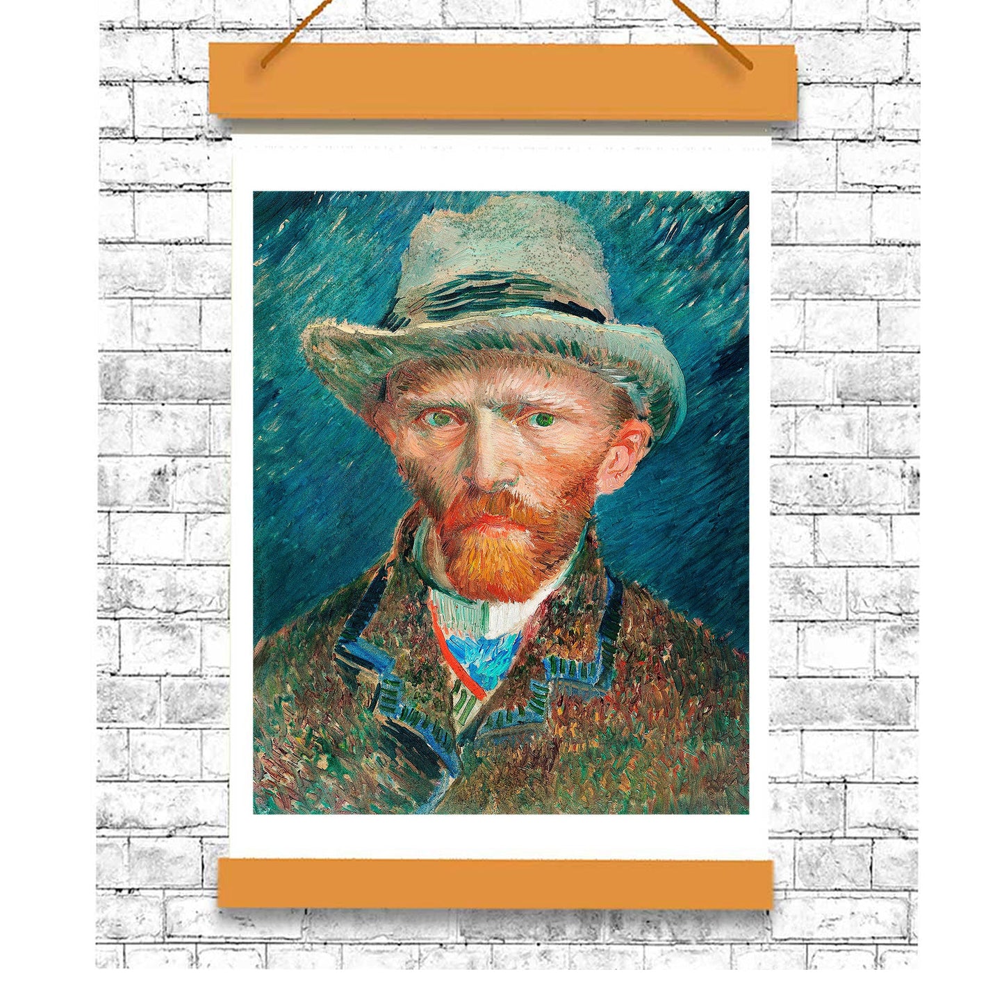 Self-portrait (1887) #2 by Vincent Van Gogh