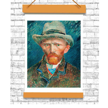 Self-portrait (1887) #2 by Vincent Van Gogh
