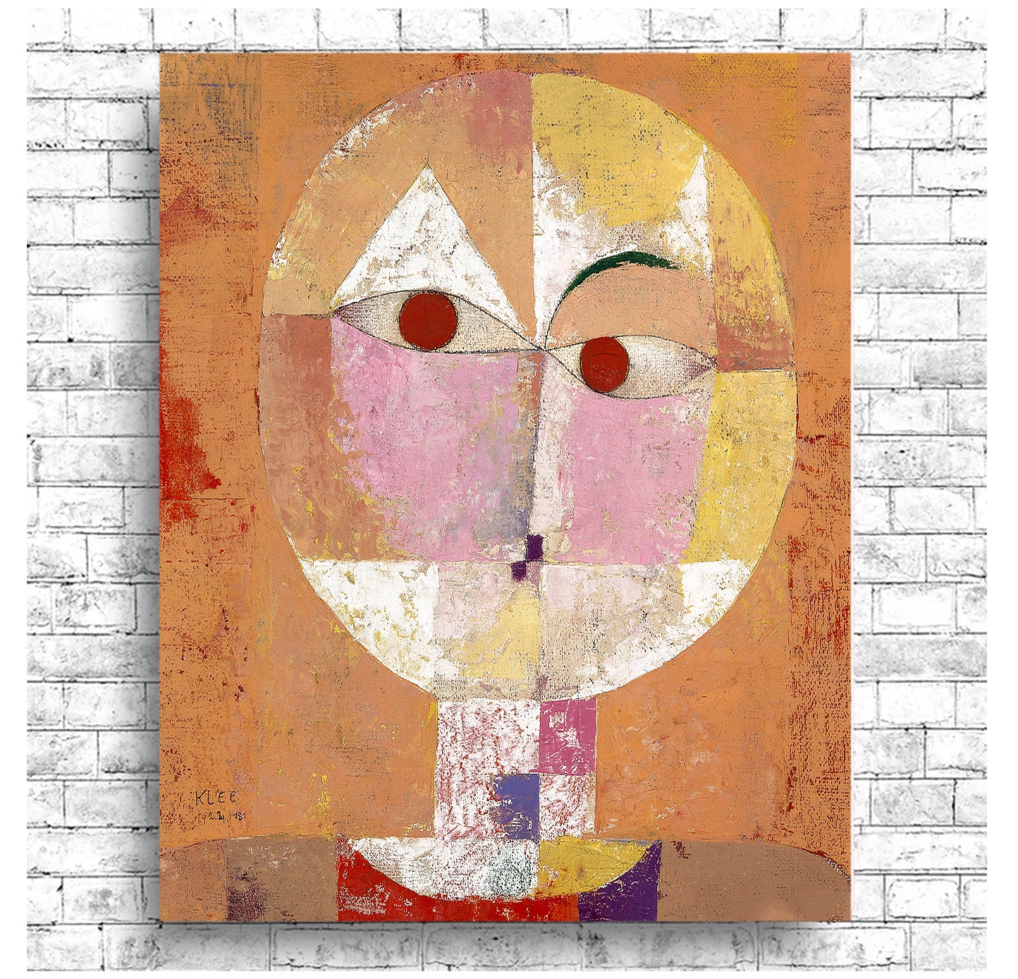 Senecio (Baldgreis) (1922) by Paul Klee - Buy Print Only or Mounted with Choice of Accent Color