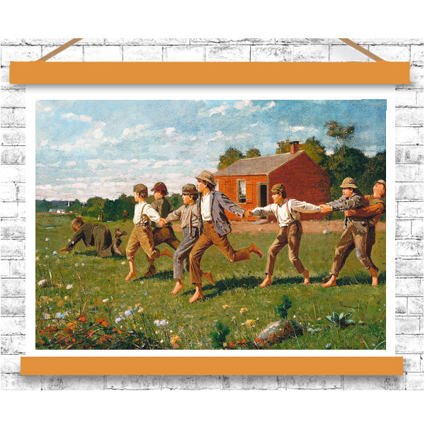 Snap the Whip (1872) by Winslow Homer