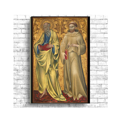 Saints Matthew and Francis by Giovanni De Paolo