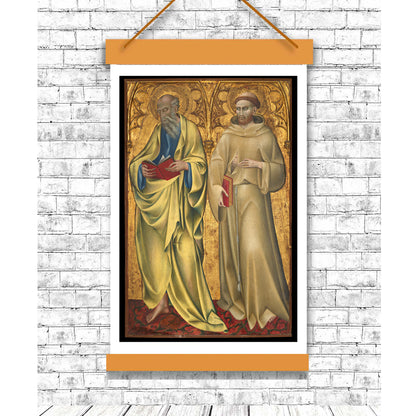 Saints Matthew and Francis by Giovanni De Paolo