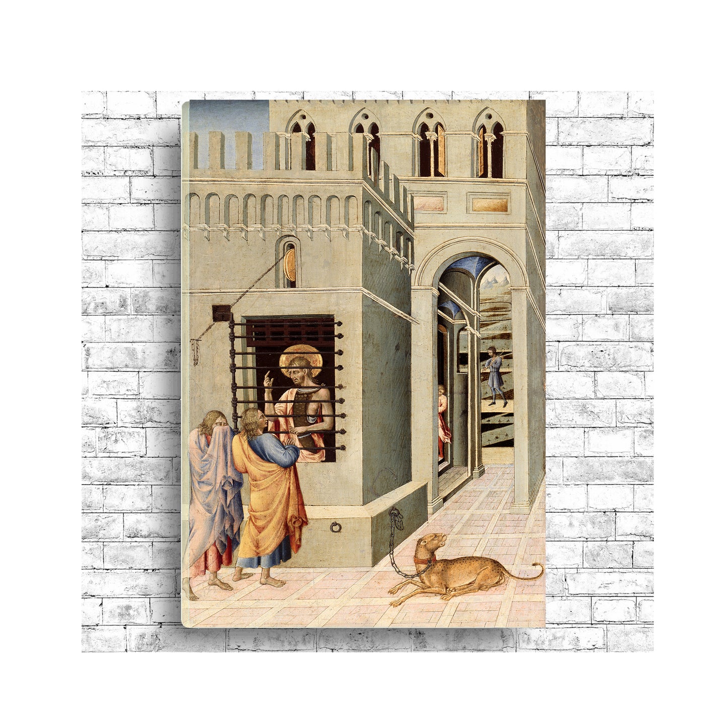 Saint John the Baptist in Prison by Giovanni De Paolo