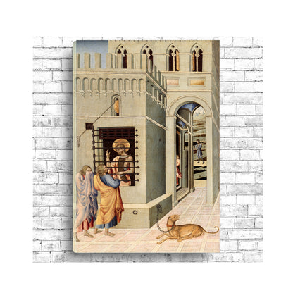 Saint John the Baptist in Prison by Giovanni De Paolo