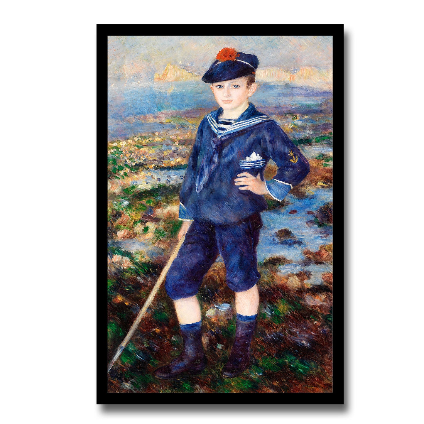 Sailor Boy by Pierre Renoir - Buy Print Only or Mounted with Choice of Accent Color