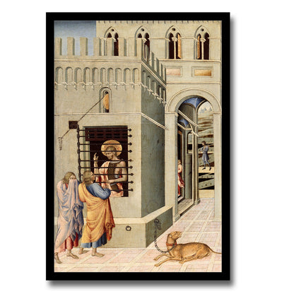 Saints Matthew and Francis by Giovanni De Paolo
