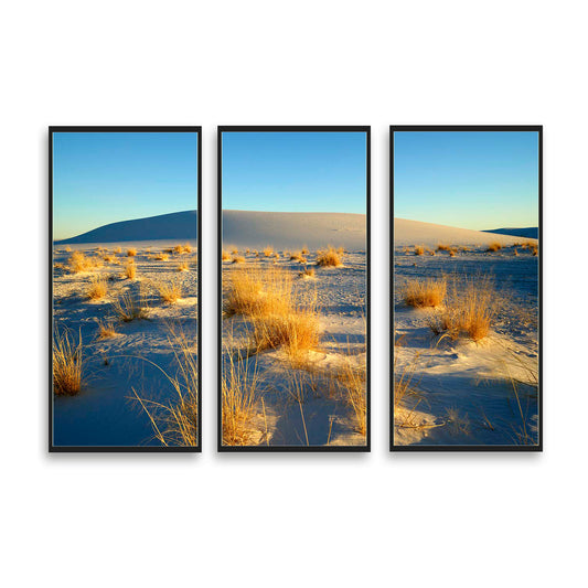 White Sands National Park| Multi-Paneled Prints | Choose Number of Panels| Total Size & Accent Color