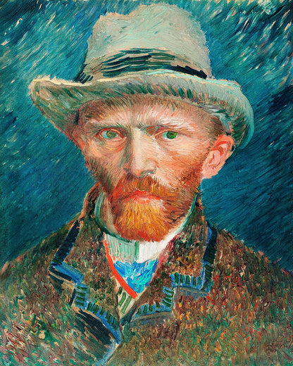 Self-portrait (1887) #2 by Vincent Van Gogh