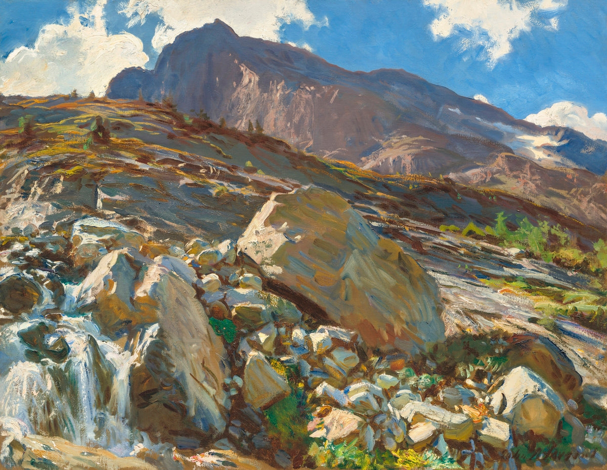 Simplon Pass (1911) by John Singer Sargent