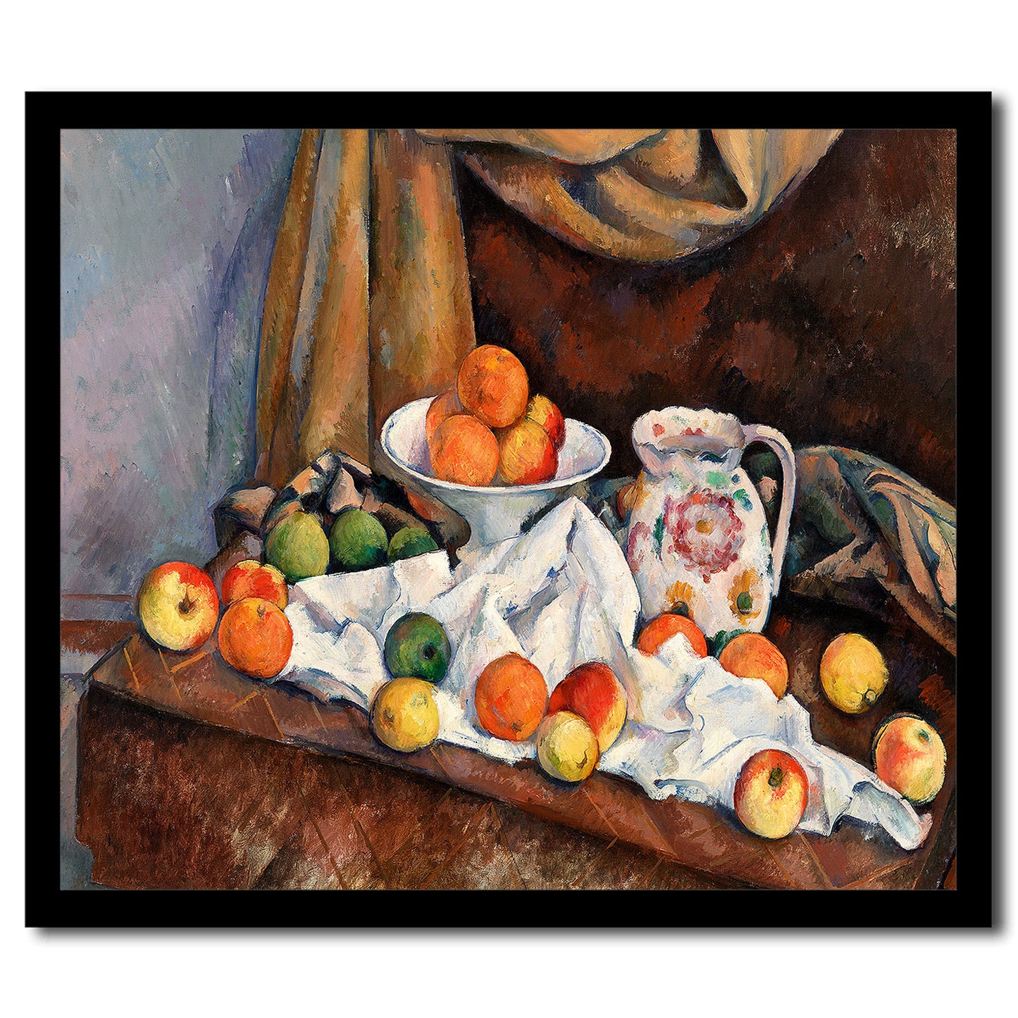 Still Life (Nature morte) (ca. 1892–1894) by Paul Cezanne - Buy Print Only or Mounted with Choice of Accent Color
