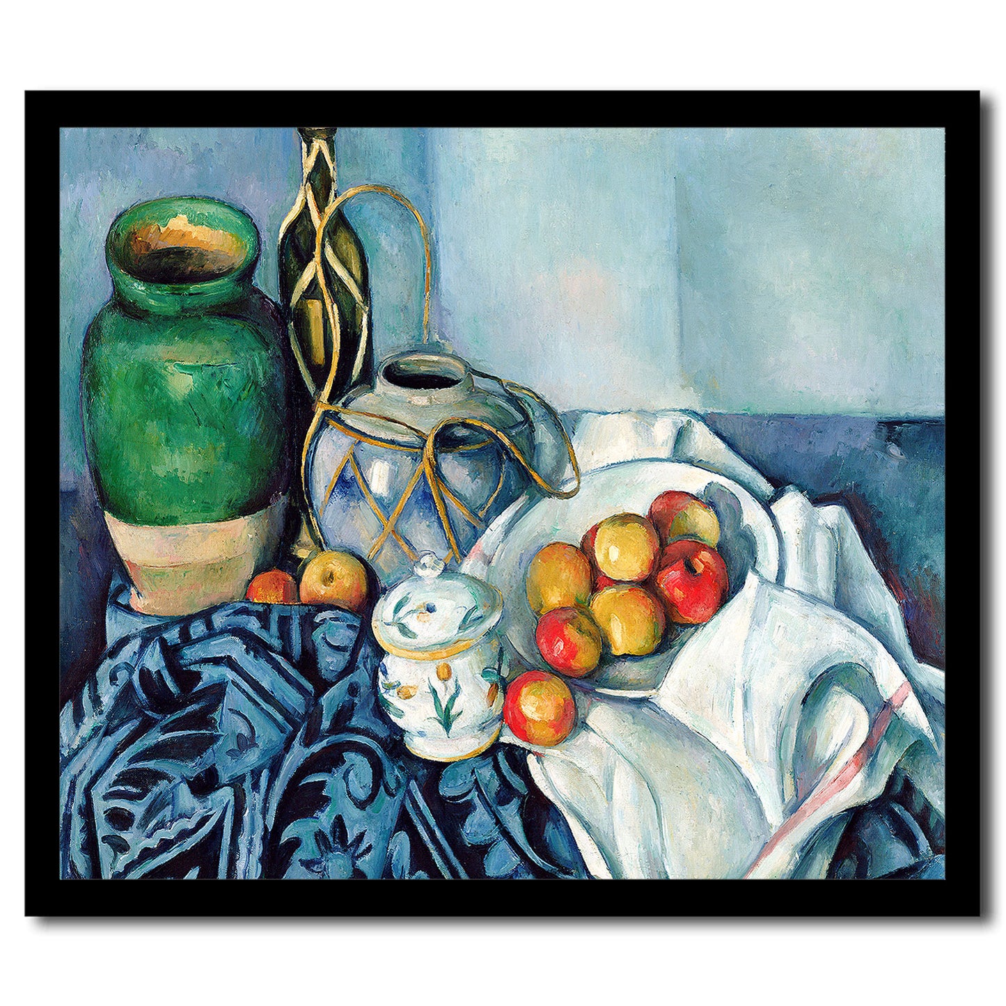 Still Life with Apples (ca. 1893–1894) by Paul Cezanne - Buy Print Only or Mounted with Choice of Accent Color