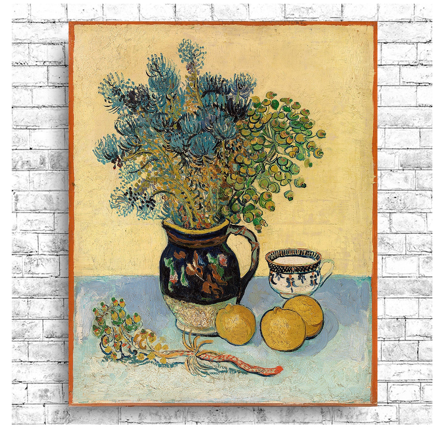 Still Life (Nature morte) by Vincent Van Gogh - Buy Print Only or Mounted with Choice of Accent Color