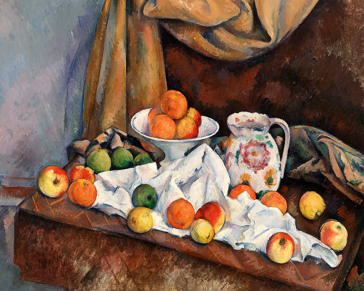 Still Life (Nature morte) (ca. 1892–1894) by Paul Cezanne - Buy Print Only or Mounted with Choice of Accent Color