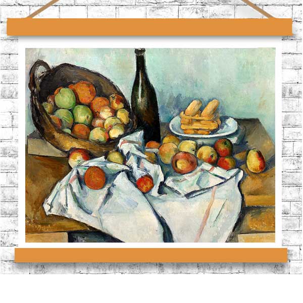 The Basket of Apples by Paul Cezanne - Print