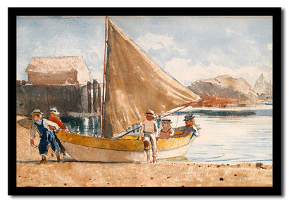 Sunlight and Shadow (1872) by Winslow Homer