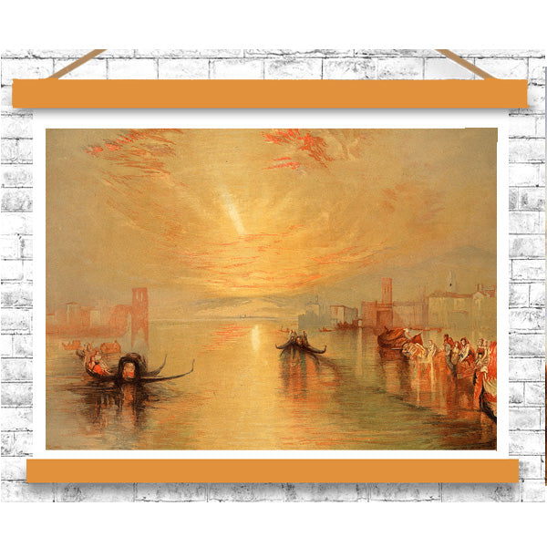 The Approach to Venice by J.M.W. Turner