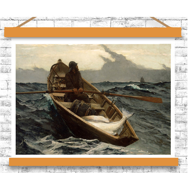 The Fog Warning by Winslow Homer