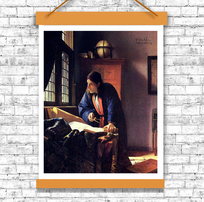 The Geographer (1669) by Johannes Vermeer