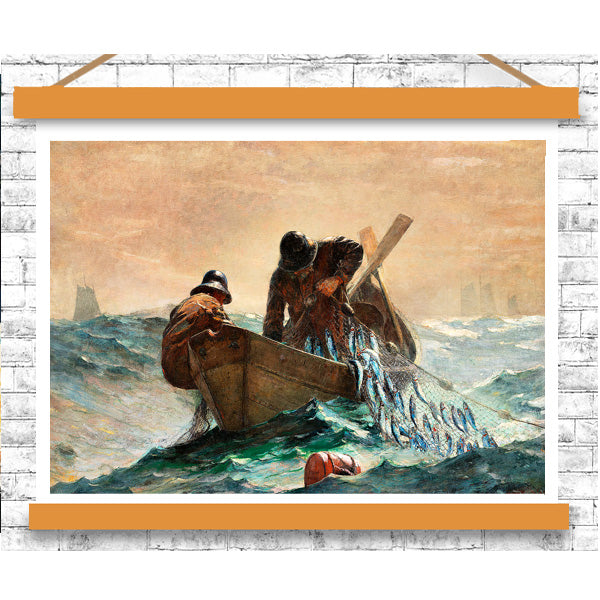 The Herring Net (1885) by Winslow Homer