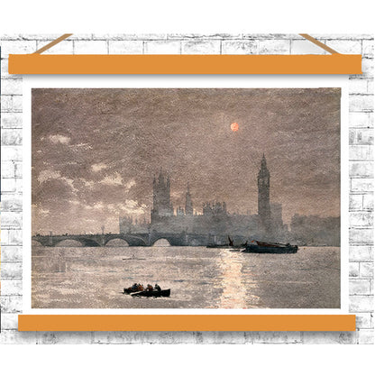 The Houses of Parliament (1881) by Winslow Homer