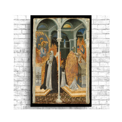 The Miraculous Communion of Saint Catherine of Siena by Giovanni De Paolo