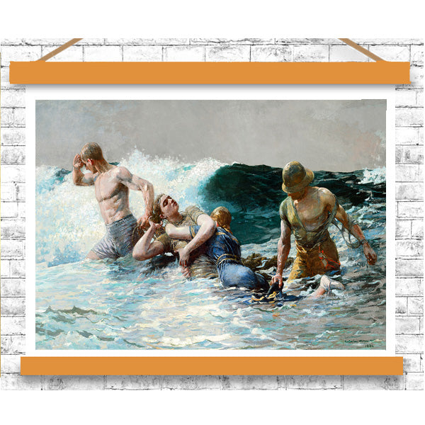 Undertow by Winslow Homer