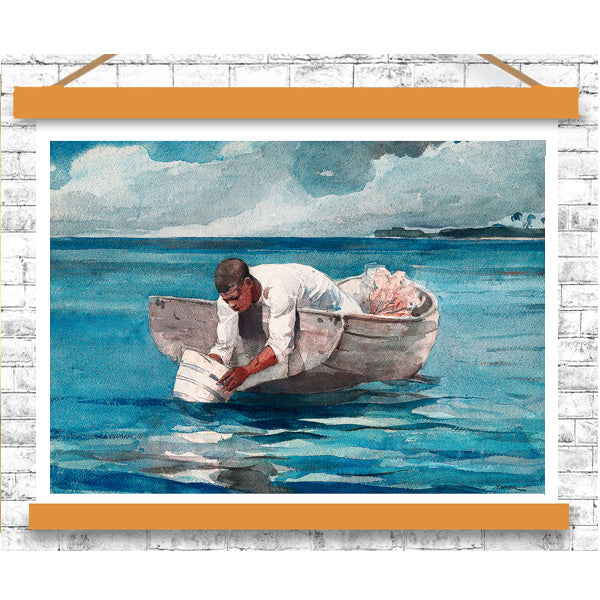 The Water Fan (ca. 1888–1889) by Winslow Homer