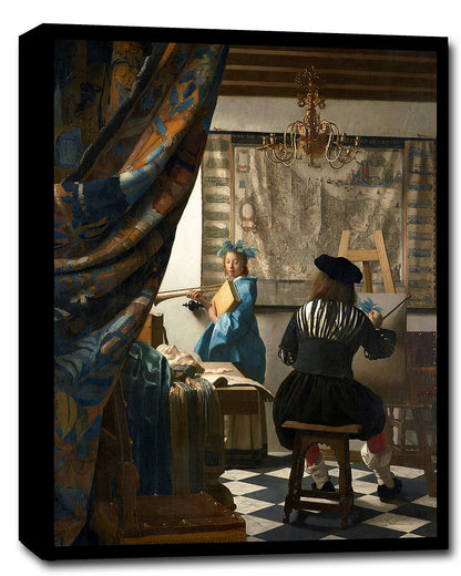 The Allegory of Painting by Johannes Vermeer