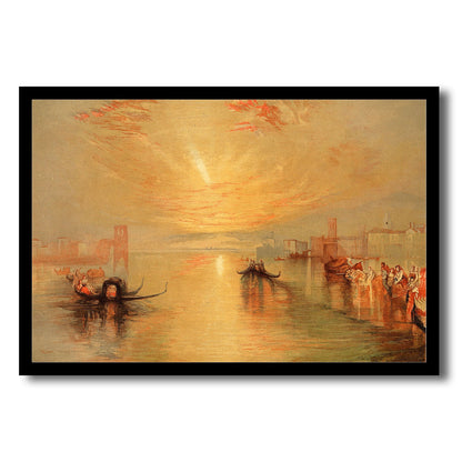 The Approach to Venice by J.M.W. Turner