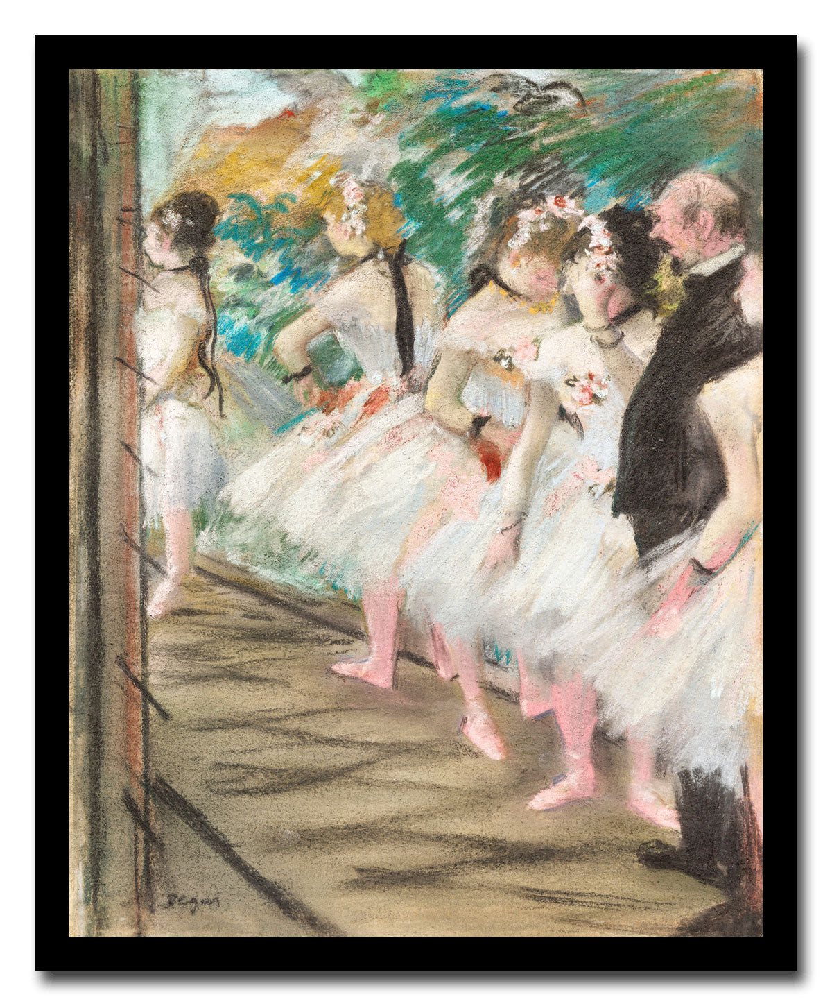 The Dance Lesson (1879) by Edgar Degas