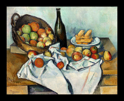 The Basket of Apples by Paul Cezanne - Print